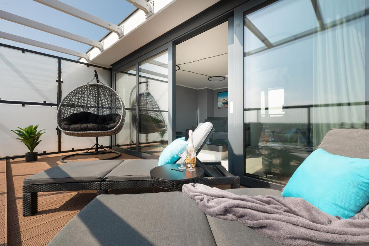 Lighthouse Luxury Penthouse - Jantar Apartamenty Treptower Deep Exterior foto